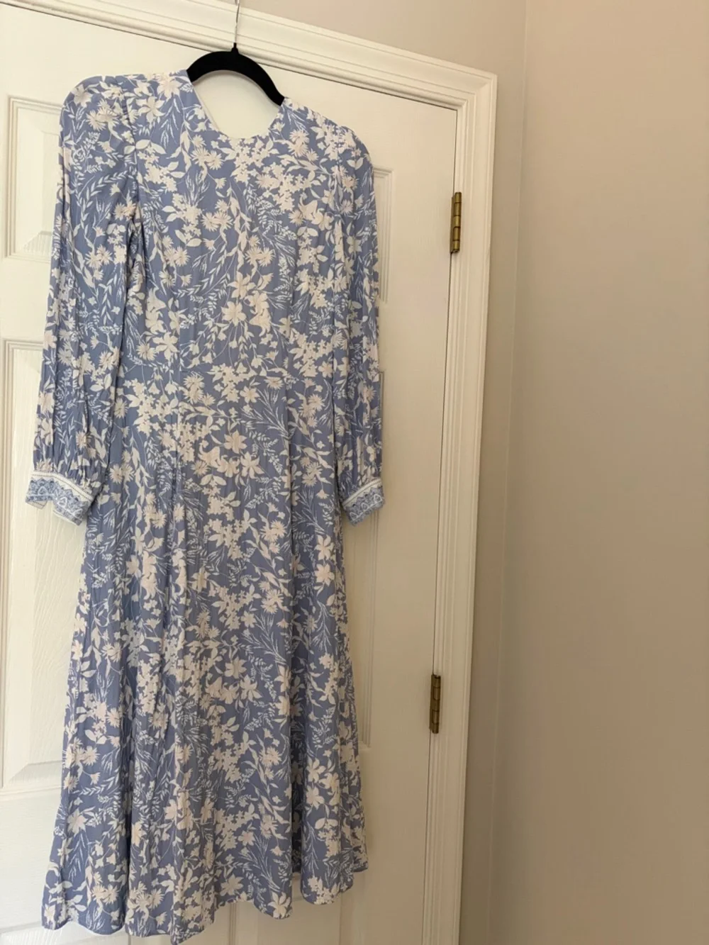 Antonio Melani x Born On Fifth floral long-sleeve midi dres - Picture 4 of 8